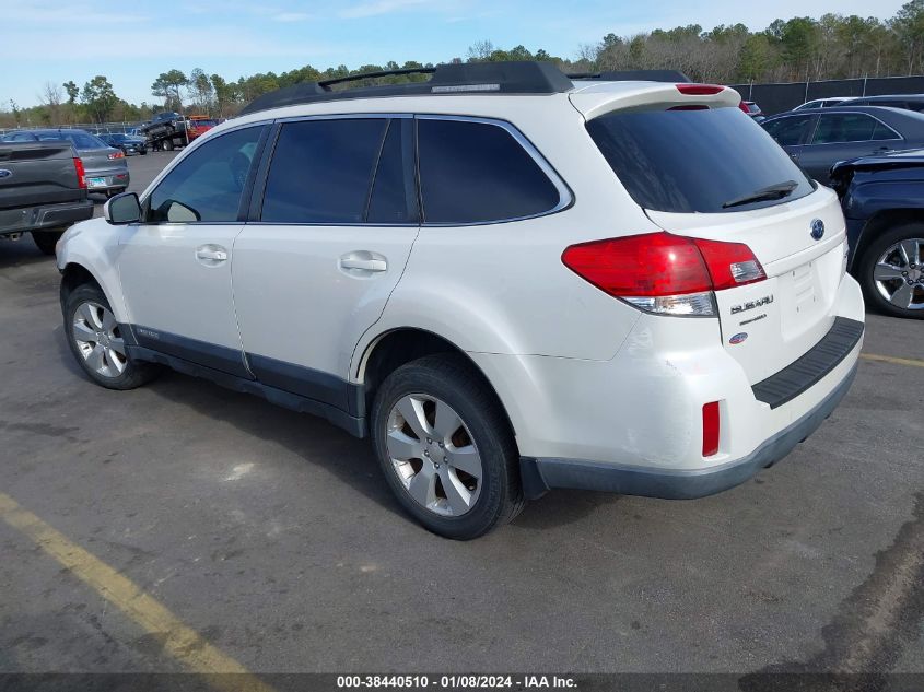 2011 Subaru Outback 2.5I Premium VIN: 4S4BRCCC0B3427861 Lot: 38440510