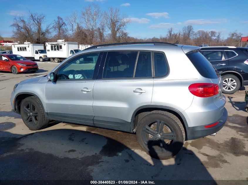 2016 Volkswagen Tiguan S VIN: WVGBV7AX7GW582731 Lot: 38440523