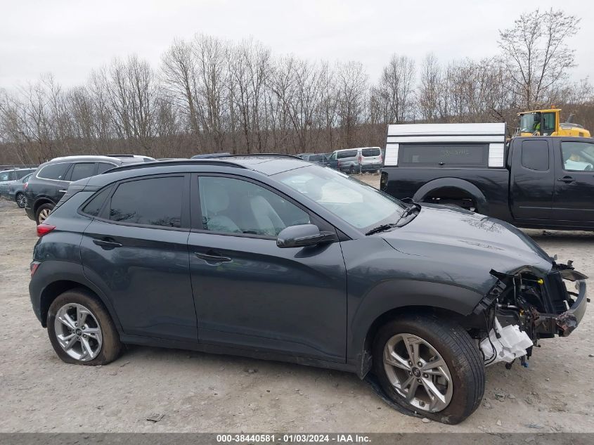 KM8K3CAB7NU880501 2022 Hyundai Kona Sel