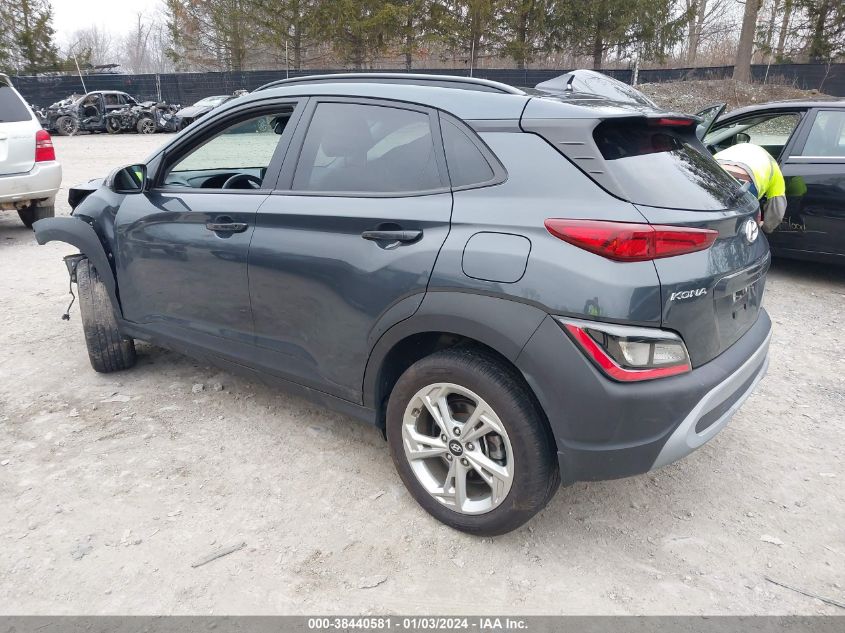 KM8K3CAB7NU880501 2022 Hyundai Kona Sel