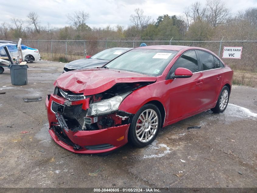 2012 Chevrolet Cruze Eco VIN: 1G1PJ5SC7C7286613 Lot: 38440605