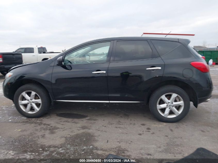 JN8AZ1MW9AW123524 2010 Nissan Murano S