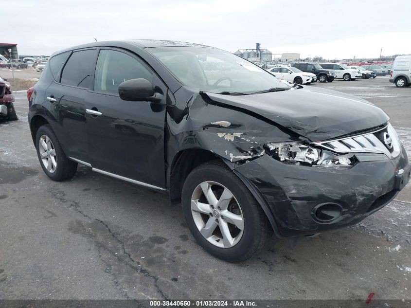 JN8AZ1MW9AW123524 2010 Nissan Murano S