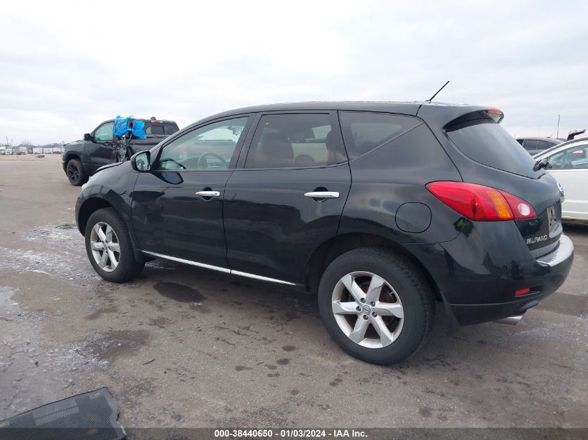 JN8AZ1MW9AW123524 2010 Nissan Murano S