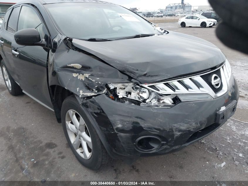 JN8AZ1MW9AW123524 2010 Nissan Murano S