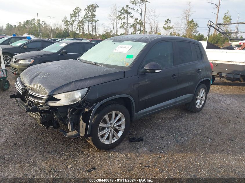 WVGAV3AX6EW500599 2014 Volkswagen Tiguan Se