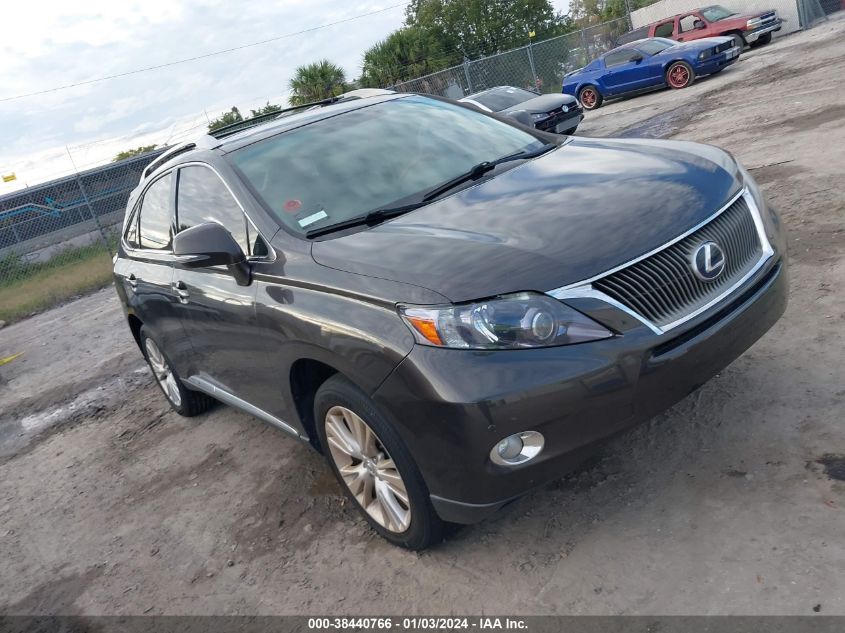 JTJBC1BAXA2414918 2010 Lexus Rx 450H