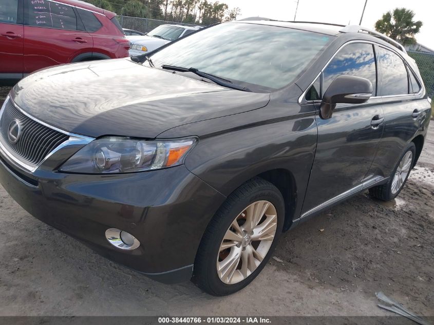 JTJBC1BAXA2414918 2010 Lexus Rx 450H