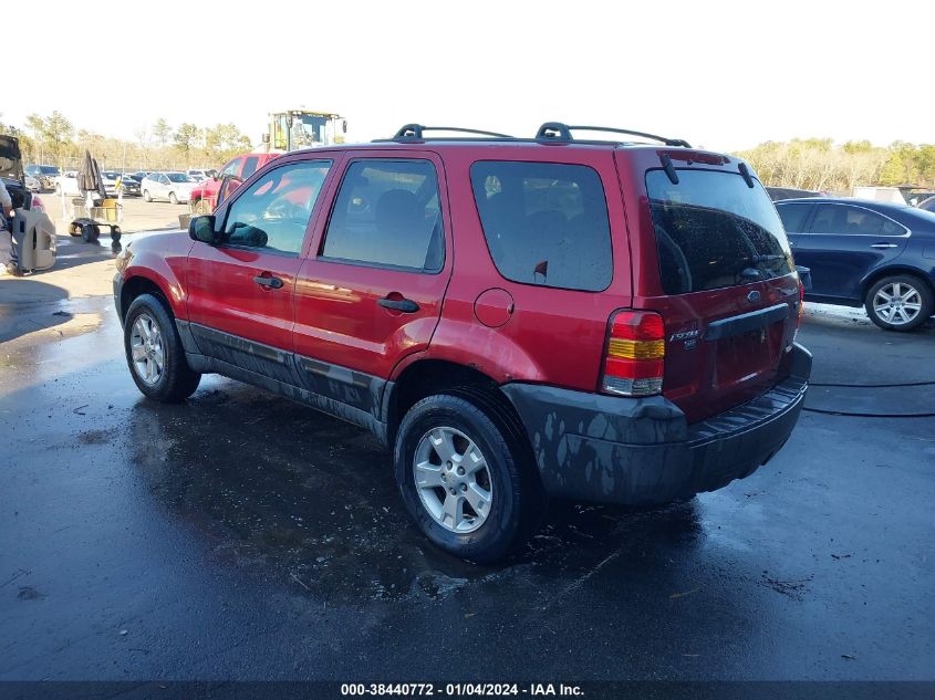 2006 Ford Escape Xlt/Xlt Sport VIN: 1FMYU93186KA77482 Lot: 38440772