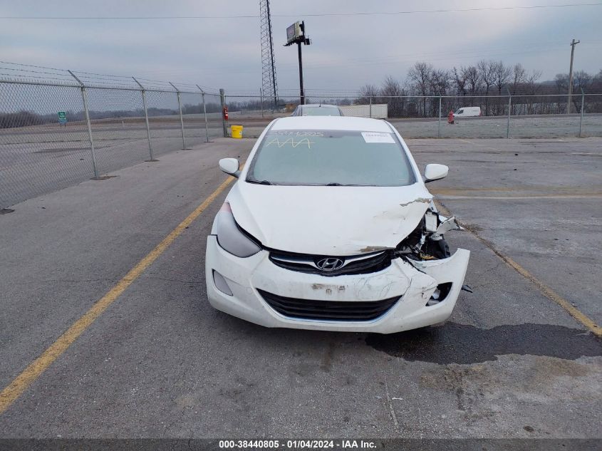 2013 Hyundai Elantra Gls VIN: 5NPDH4AEXDH403021 Lot: 38440805