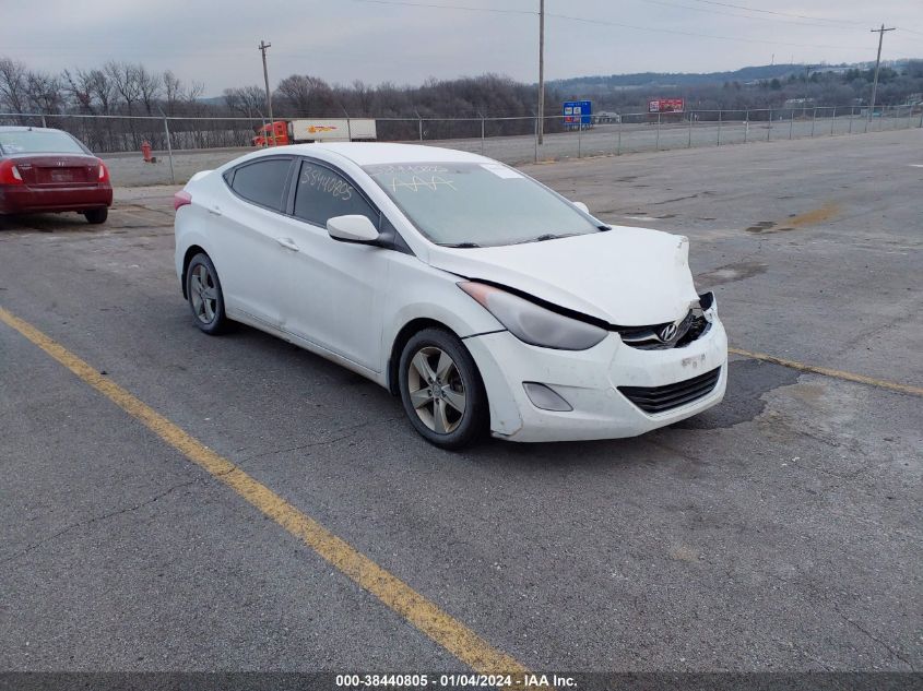 2013 Hyundai Elantra Gls VIN: 5NPDH4AEXDH403021 Lot: 38440805