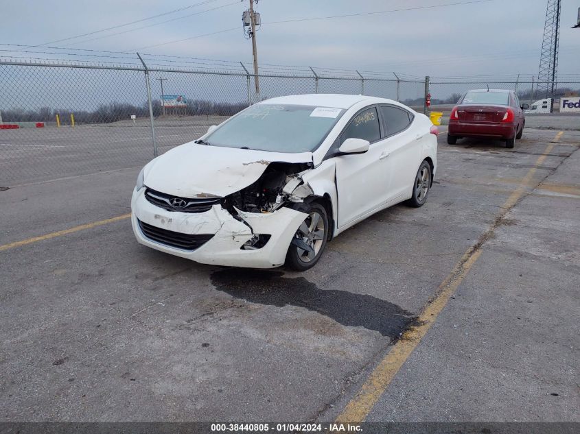 2013 Hyundai Elantra Gls VIN: 5NPDH4AEXDH403021 Lot: 38440805