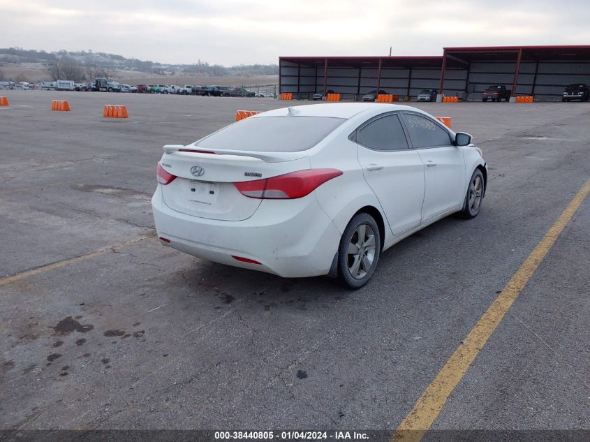 2013 Hyundai Elantra Gls VIN: 5NPDH4AEXDH403021 Lot: 38440805