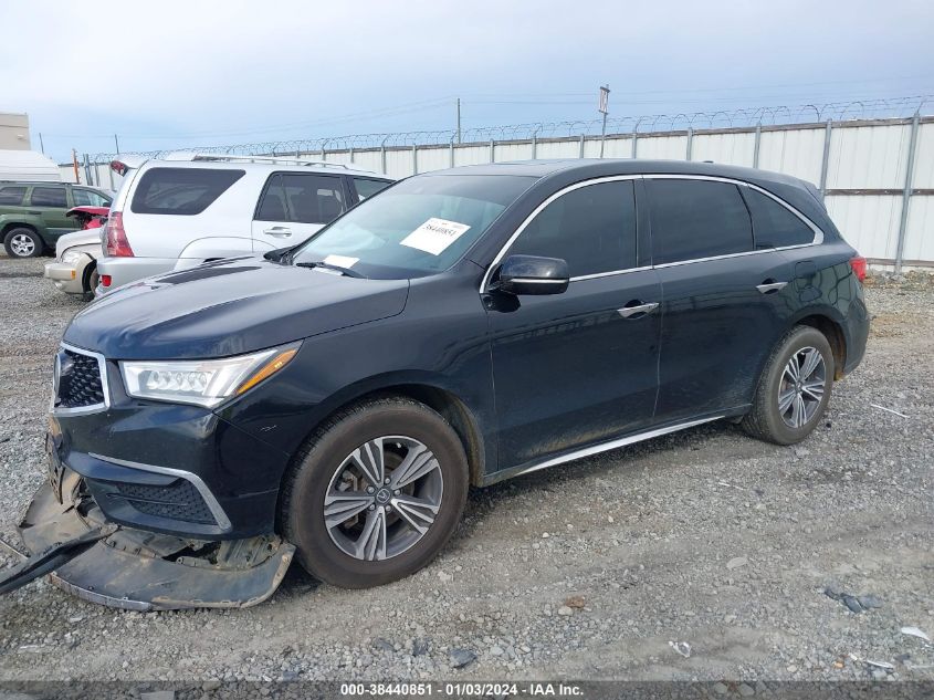 5FRYD4H30HB014781 2017 Acura Mdx 3.5L (A9)