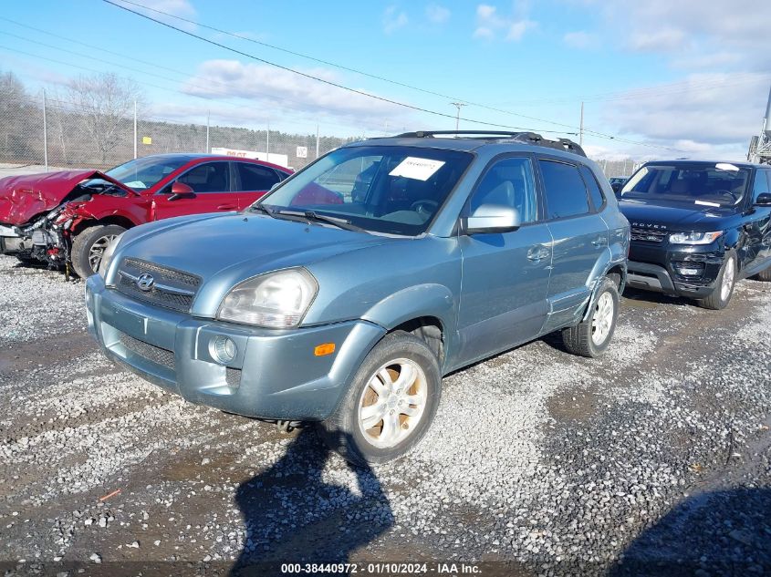 2008 Hyundai Tucson Limited V6/Se VIN: KM8JN72D58U830570 Lot: 38440972