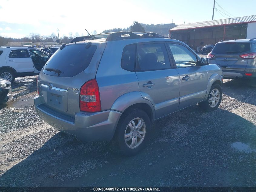 2008 Hyundai Tucson Limited V6/Se VIN: KM8JN72D58U830570 Lot: 38440972