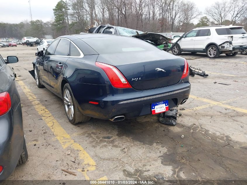 2011 Jaguar Xj Xjl VIN: SAJWA2GB7BLV16627 Lot: 38441010