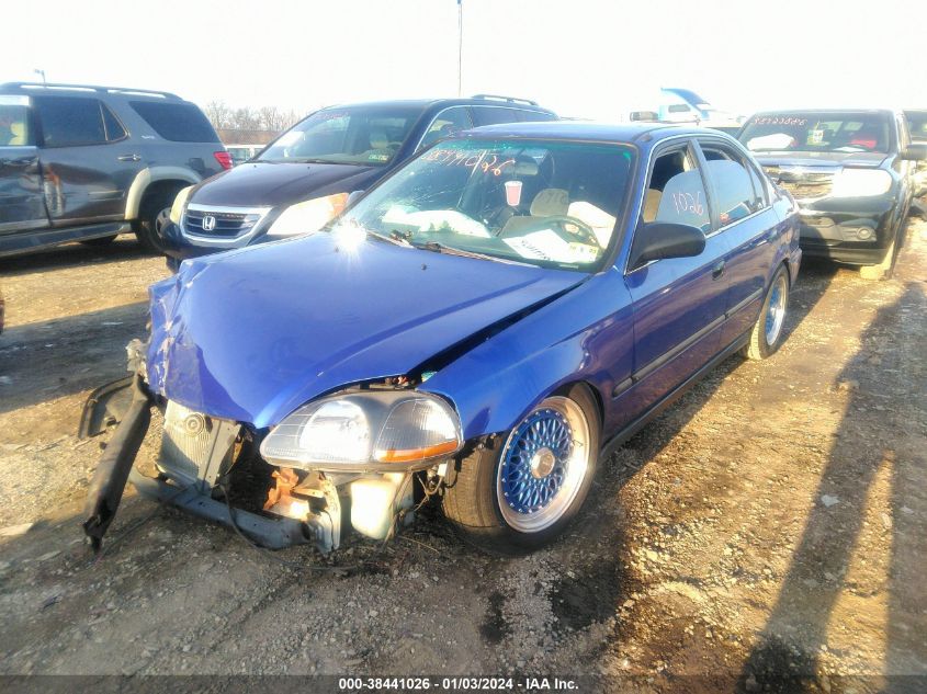 1998 Honda Civic Lx VIN: 2HGEJ6671WH561484 Lot: 38441026