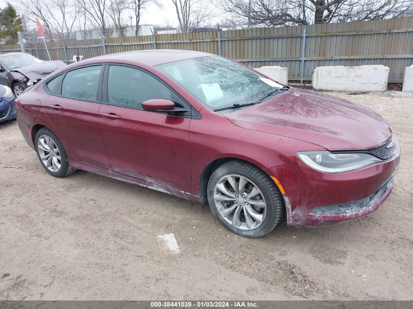 1C3CCCBBXFN721950 2015 Chrysler 200 S