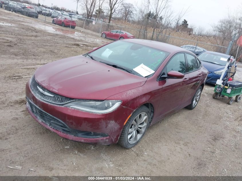 1C3CCCBBXFN721950 2015 Chrysler 200 S