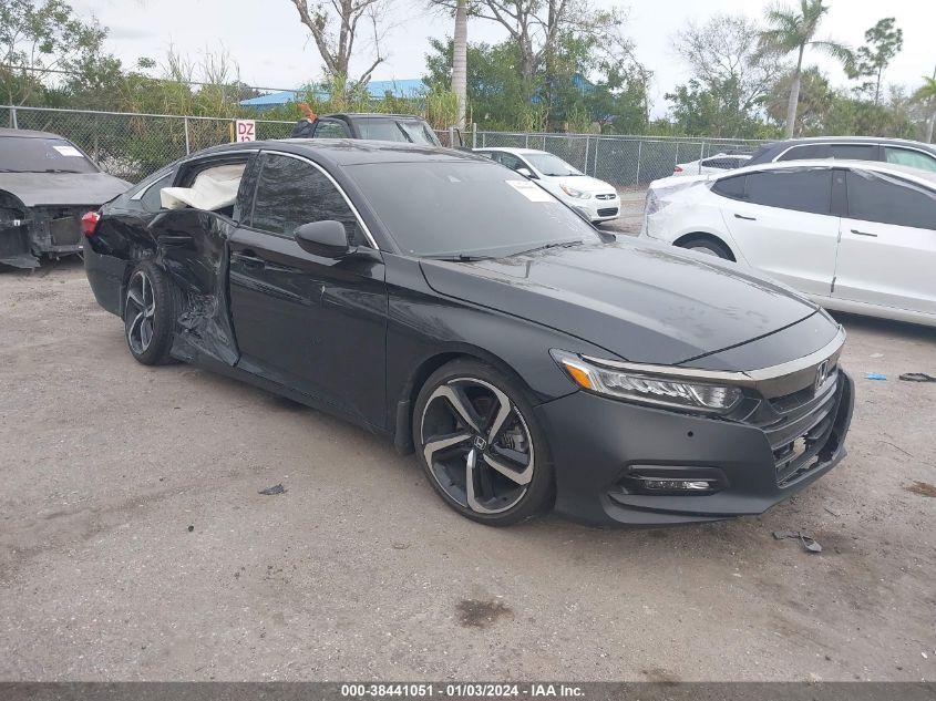 1HGCV1F33KA115616 2019 Honda Accord Sport