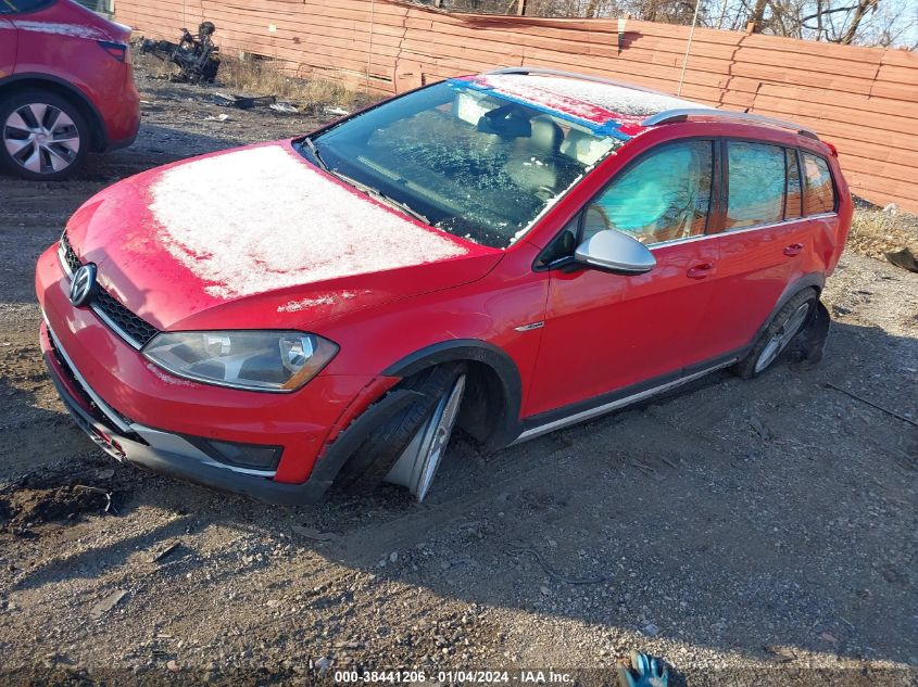 3VWH17AU0HM517119 2017 Volkswagen Golf Alltrack Tsi S/Tsi Se/Tsi Sel