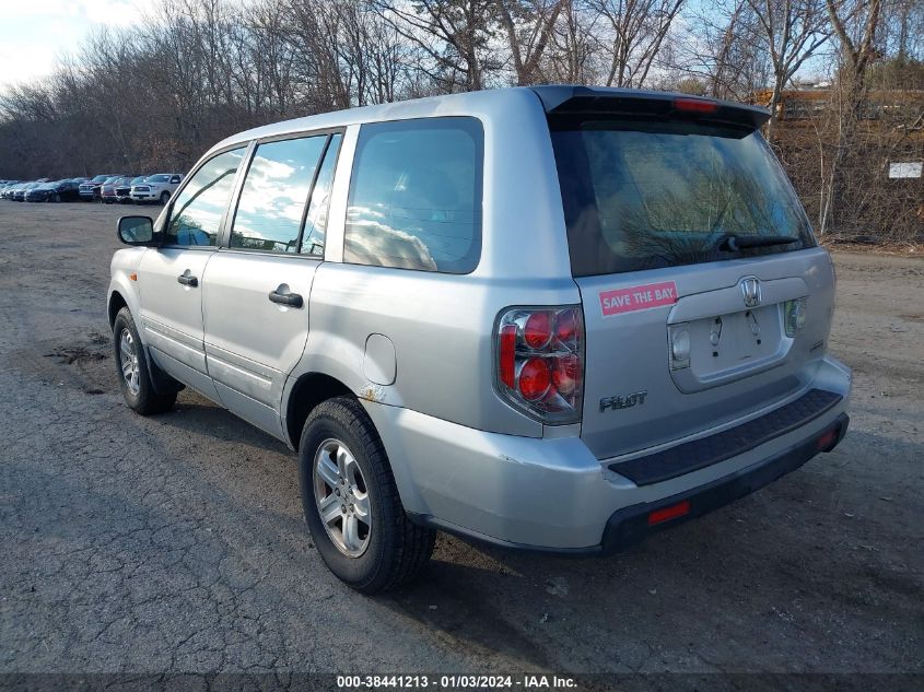 2HKYF18116H531417 2006 Honda Pilot Lx