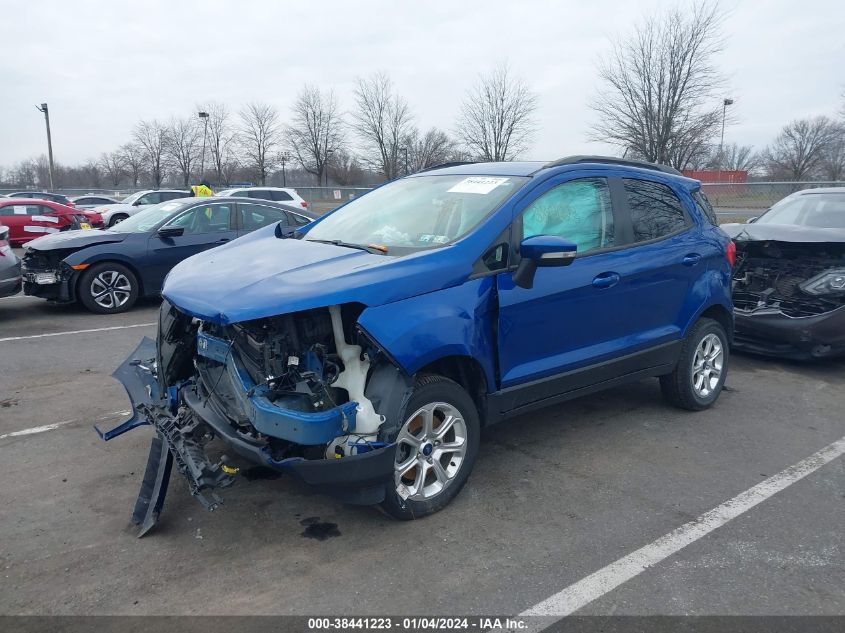 MAJ6S3GL8LC311979 2020 Ford Ecosport Se