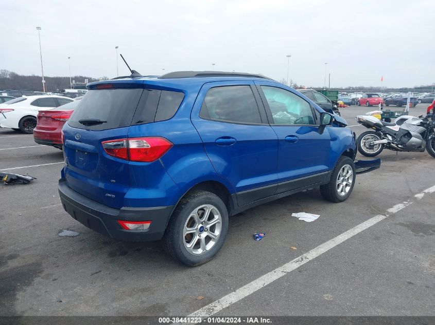 MAJ6S3GL8LC311979 2020 Ford Ecosport Se