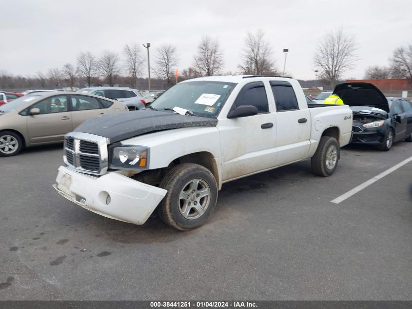 1D7HW48N76S535287 2006 Dodge Dakota Slt