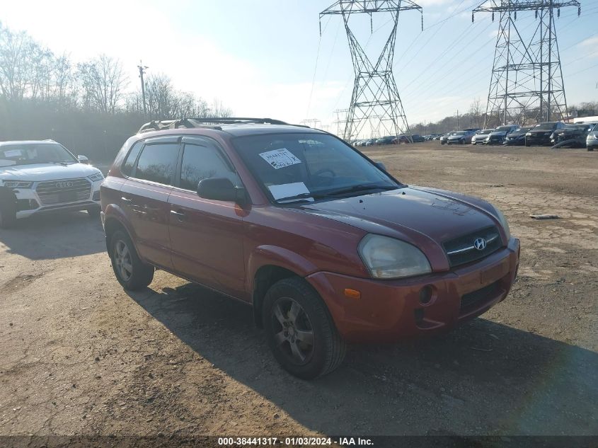 KM8JM12B86U436251 2006 Hyundai Tucson Gl