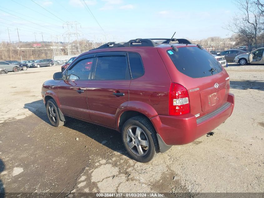 KM8JM12B86U436251 2006 Hyundai Tucson Gl