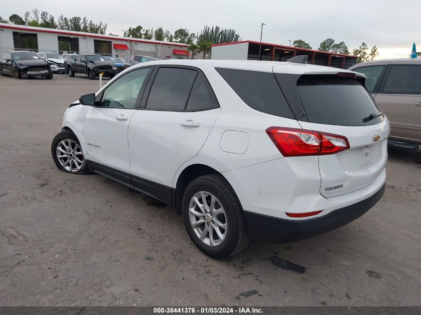 3GNAXHEV3KS624204 2019 Chevrolet Equinox Ls