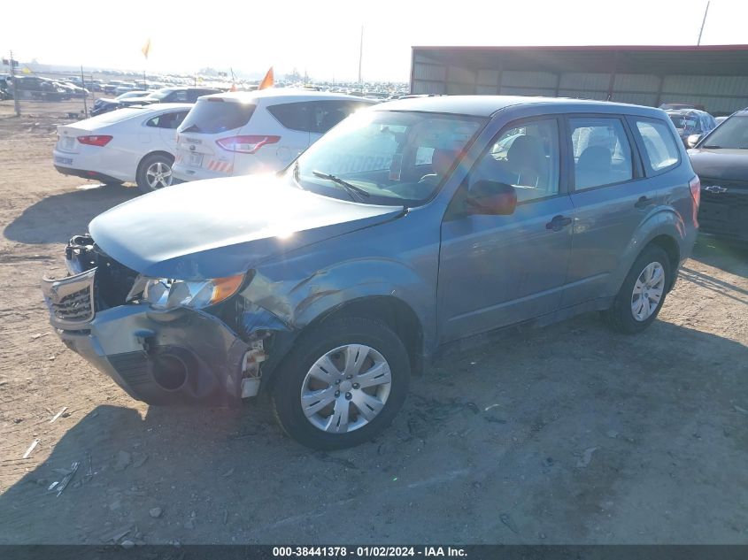 2010 Subaru Forester 2.5X VIN: JF2SH6AC5AH741035 Lot: 38441378