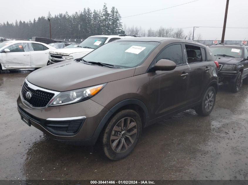 2014 Kia Sportage Lx VIN: KNDPB3AC1E7580778 Lot: 38441466