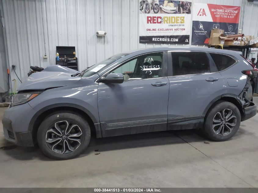 2HKRW2H87MH610739 2021 Honda Cr-V Awd Ex-L