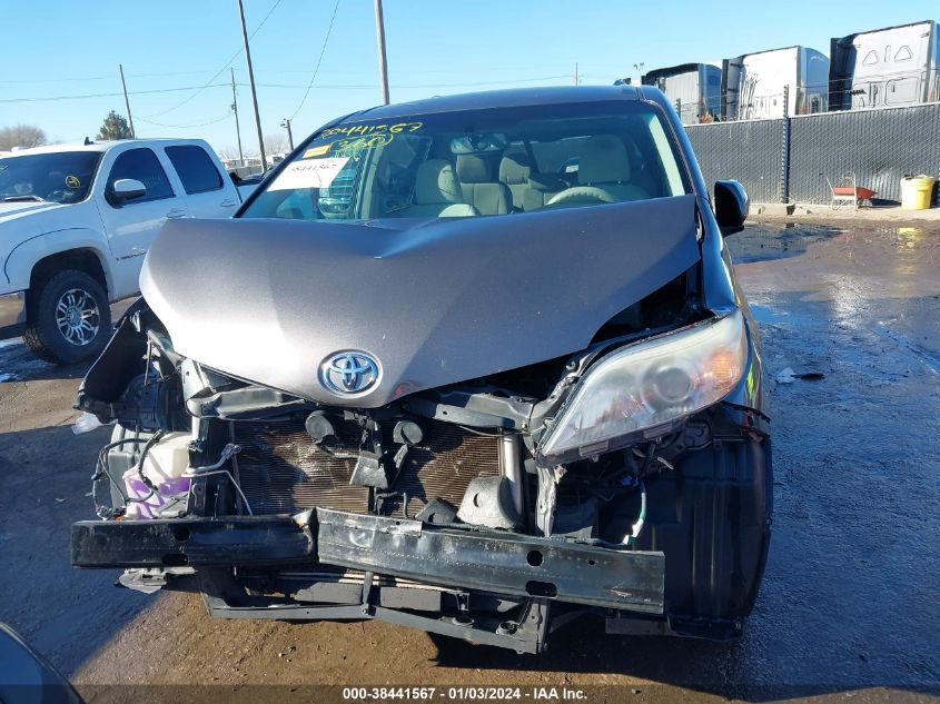 5TDKK3DC2DS362990 2013 Toyota Sienna Le V6 8 Passenger