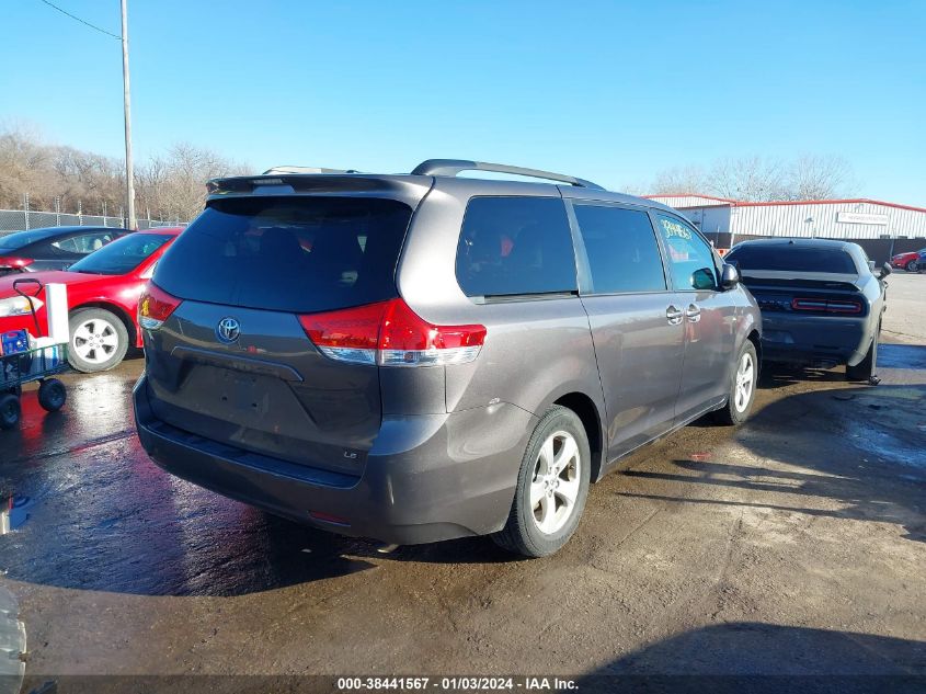 5TDKK3DC2DS362990 2013 Toyota Sienna Le V6 8 Passenger