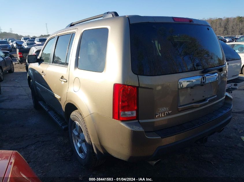 2010 Honda Pilot Ex-L VIN: 5FNYF3H56AB022302 Lot: 38441583