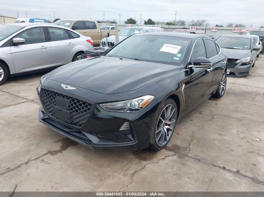 KMTG24LA7LU049828 2020 Genesis G70 2.0T Rwd Manual