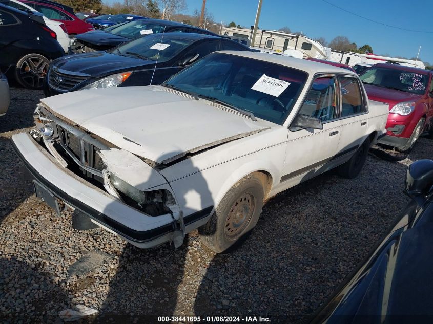 1G4AG54N9N6464231 1992 Buick Century Special