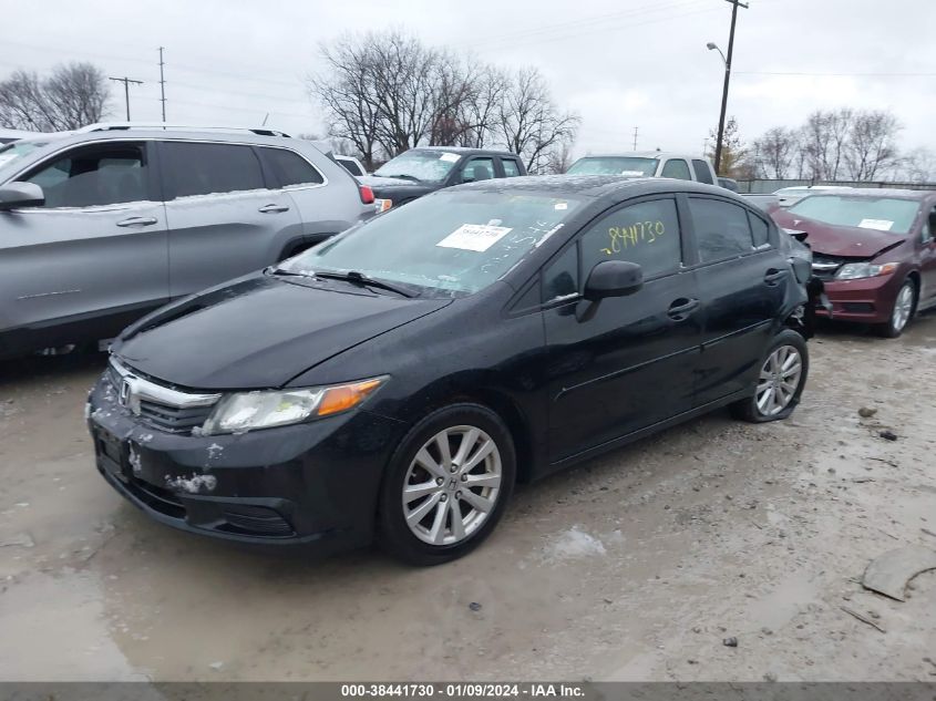 2012 Honda Civic Ex VIN: 19XFB2F87CE024546 Lot: 38441730