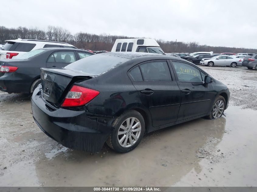 2012 Honda Civic Ex VIN: 19XFB2F87CE024546 Lot: 38441730