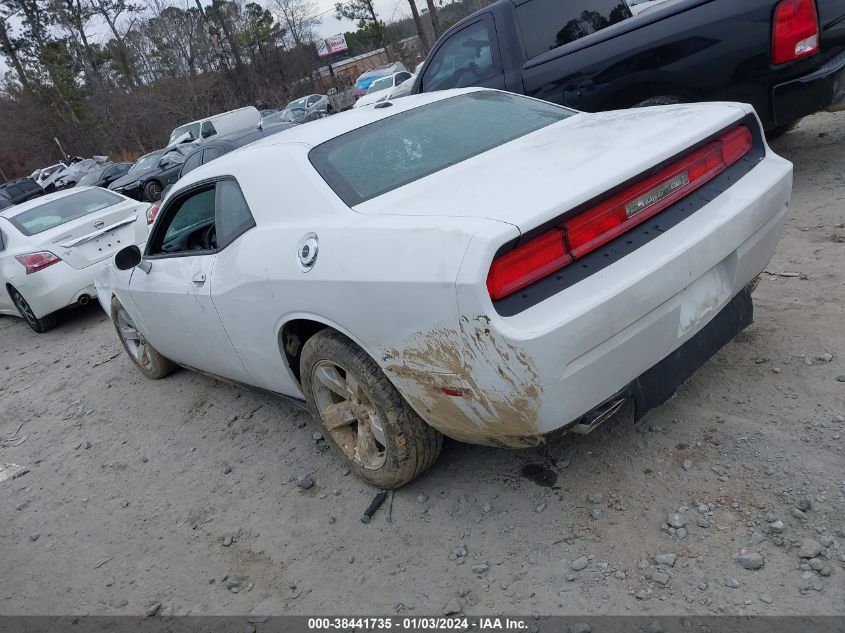 2013 Dodge Challenger Sxt VIN: 2C3CDYAG3DH540587 Lot: 38441735