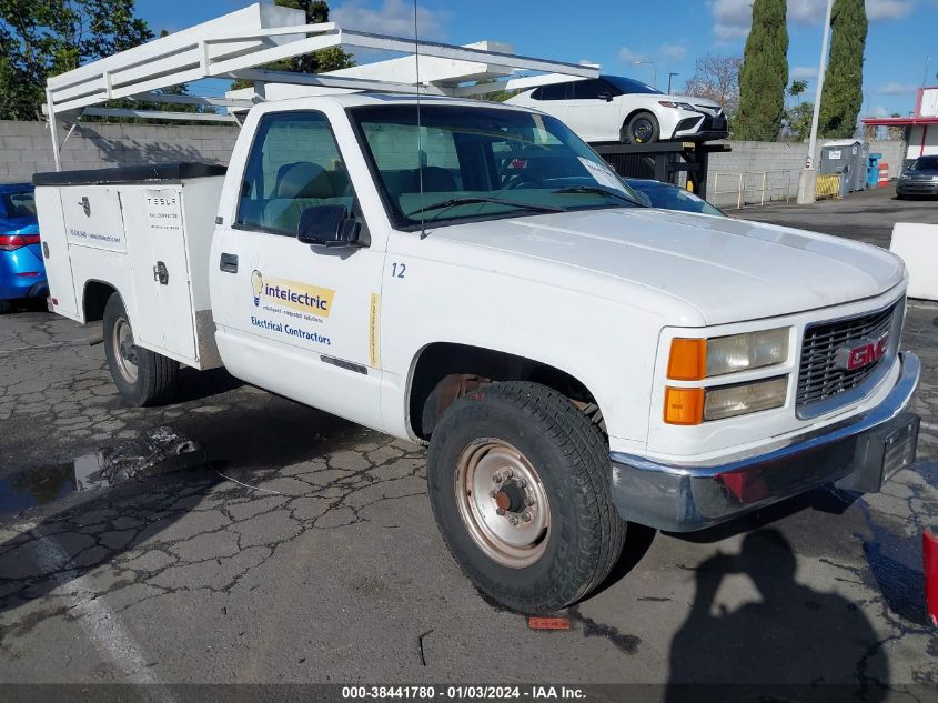 1GDGC34R8VF030458 1997 GMC Sierra 3500 Sl