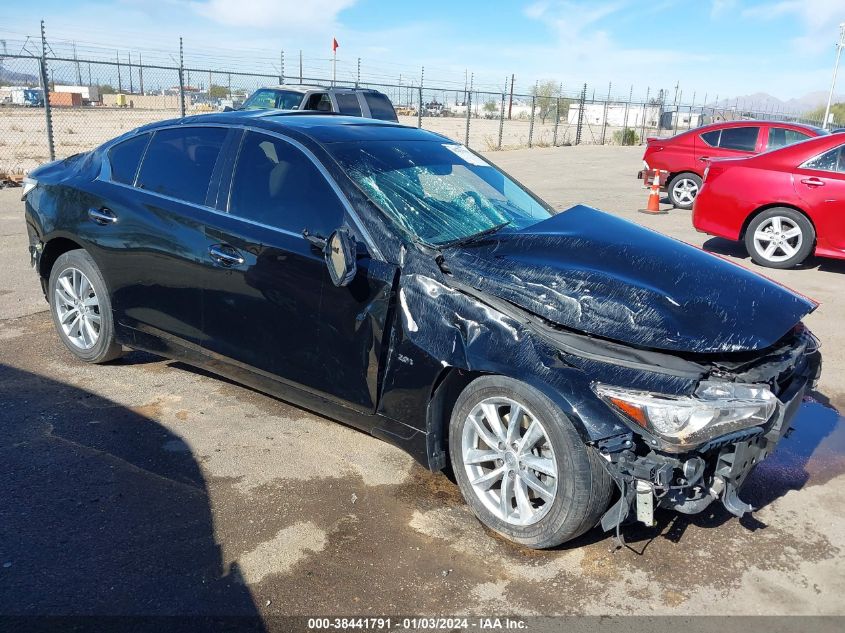 2017 Infiniti Q50 2.0T Premium VIN: JN1CV7AP8HM640385 Lot: 38441791