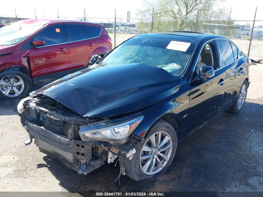 2017 Infiniti Q50 2.0T Premium VIN: JN1CV7AP8HM640385 Lot: 38441791