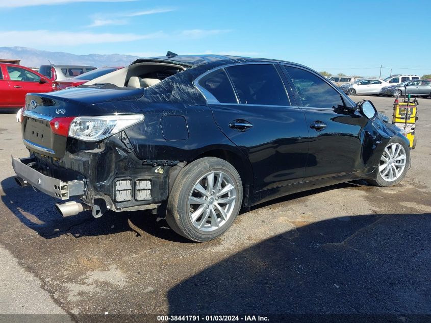 2017 Infiniti Q50 2.0T Premium VIN: JN1CV7AP8HM640385 Lot: 38441791