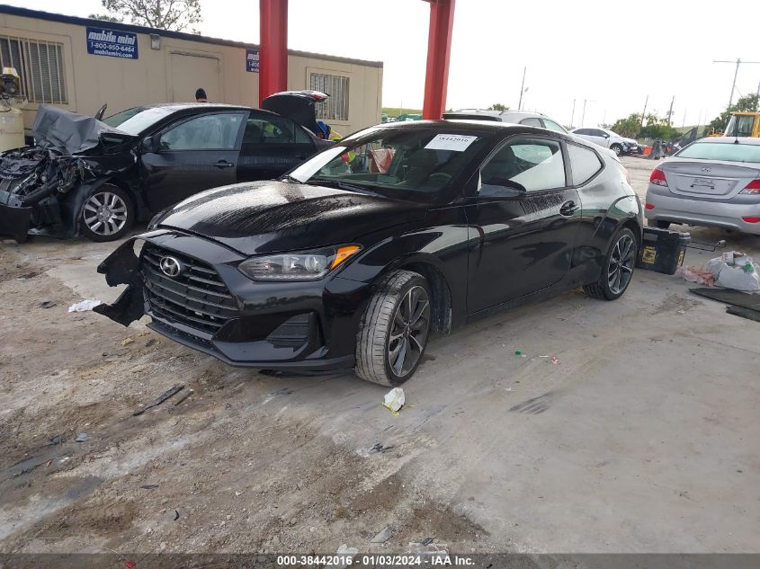 KMHTG6AF6KU013017 2019 Hyundai Veloster 2.0 Premium