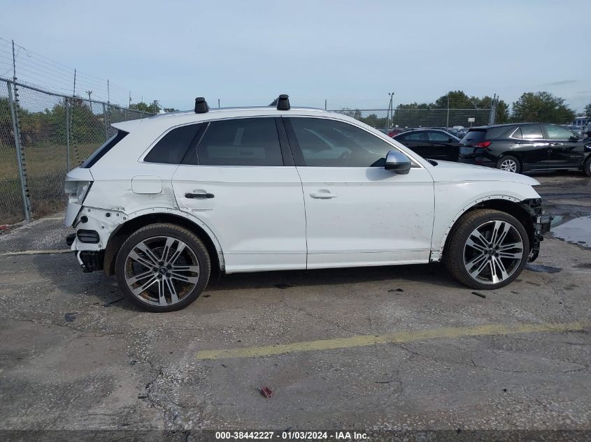 2018 Audi Sq5 3.0T Premium Plus VIN: WA1C4AFY2J2125103 Lot: 38442227